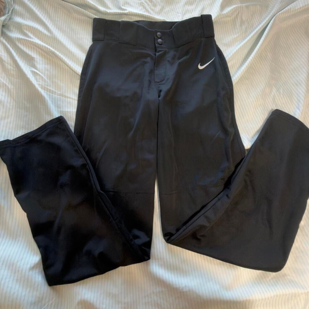 Nike Vapor Select Black Softball Pants Size S  #athleisure #tracksuit